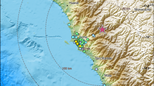 Земетресение с магнитуд 5 6 по Рихтер е регистрирано в Перу