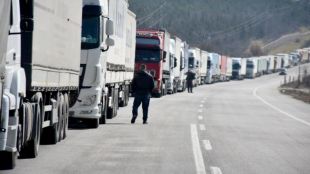 Пътят в Турция който води към ГКПП Хамзабейли Лесово на границата