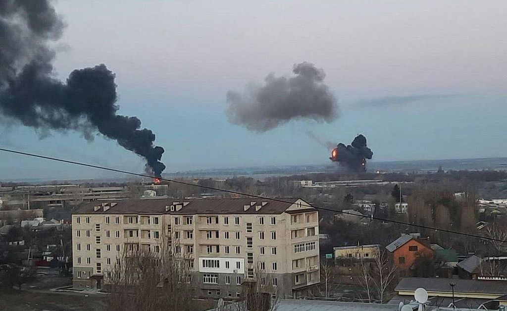 В Одеса имаше още няколко експлозии, ударени бяха военни части.