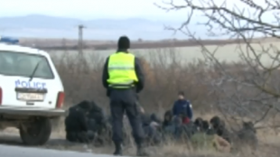 Група от близо 50 мигранти бяха заловени близо до Нова