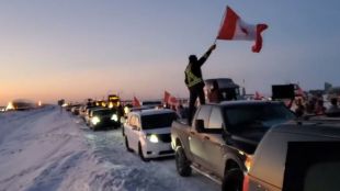 Канадската полиция пое пълен контрол над центъра на Отава Камионите
