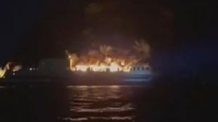 Около 130 българи са били на борда на горящия ферибот