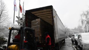 Днес от Централата на Българския Червен кръст БЧК заминават още