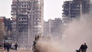 В понеделник украинската армия поднови тежкия обстрел на Донецк Под