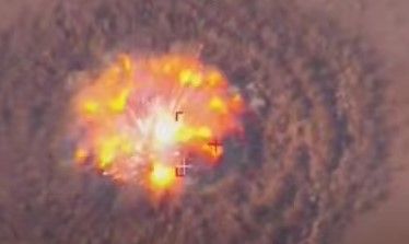Министерството на отбраната на Руската федерация публикува видеозапис от унищожаването