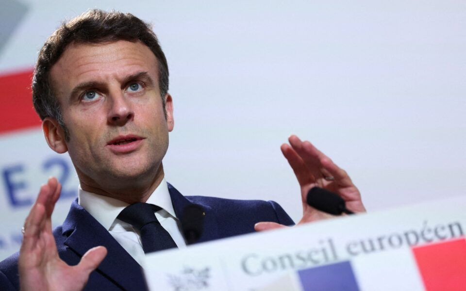 Френският президент Еманюел Макрон заяви, че сега не е моментът