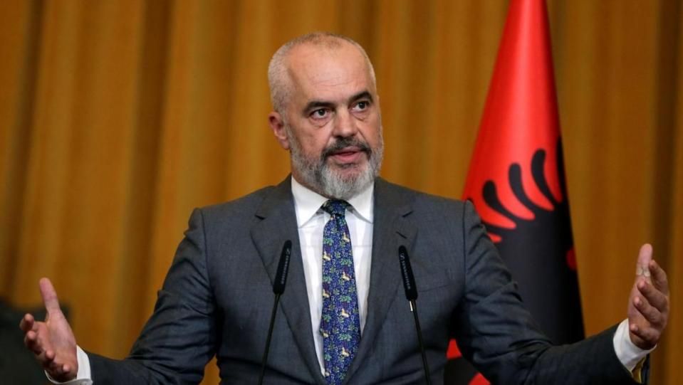 Министър-председателят на Албания Еди Рама публикува вчера сутринта част от
