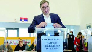 Вучич и неговата Сръбска прогресивна партия са фаворитиЕкологична коалиция влиза