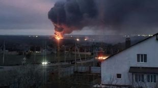 За няколко експлозии в руския град Белгород съобщават местните власти