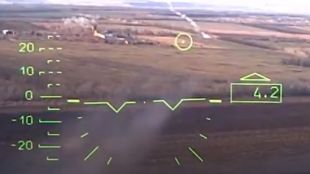Екипажи на руски ударни хеликоптери Ми 28Н унищожиха позициите на зенитно ракетната