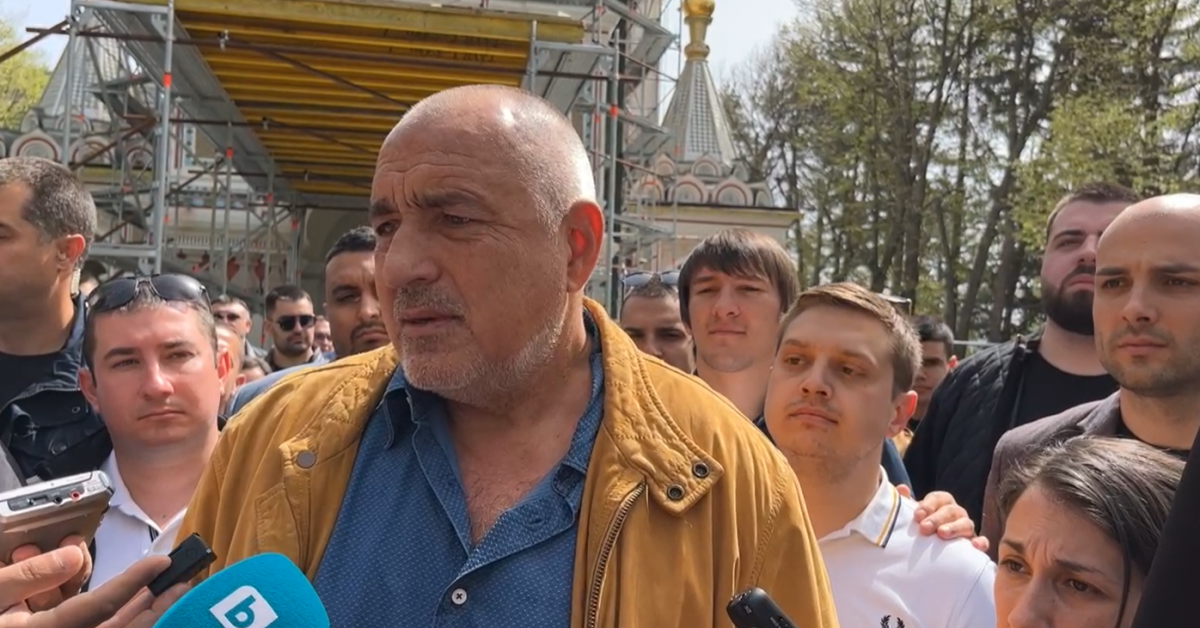 Лидерът на ГЕРБ Бойко Борисов не изневери на традицията да