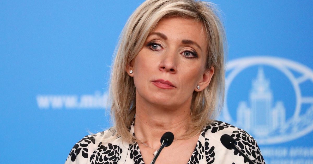 Официалният представител на руското външно министерство Мария Захарова обърна внимание