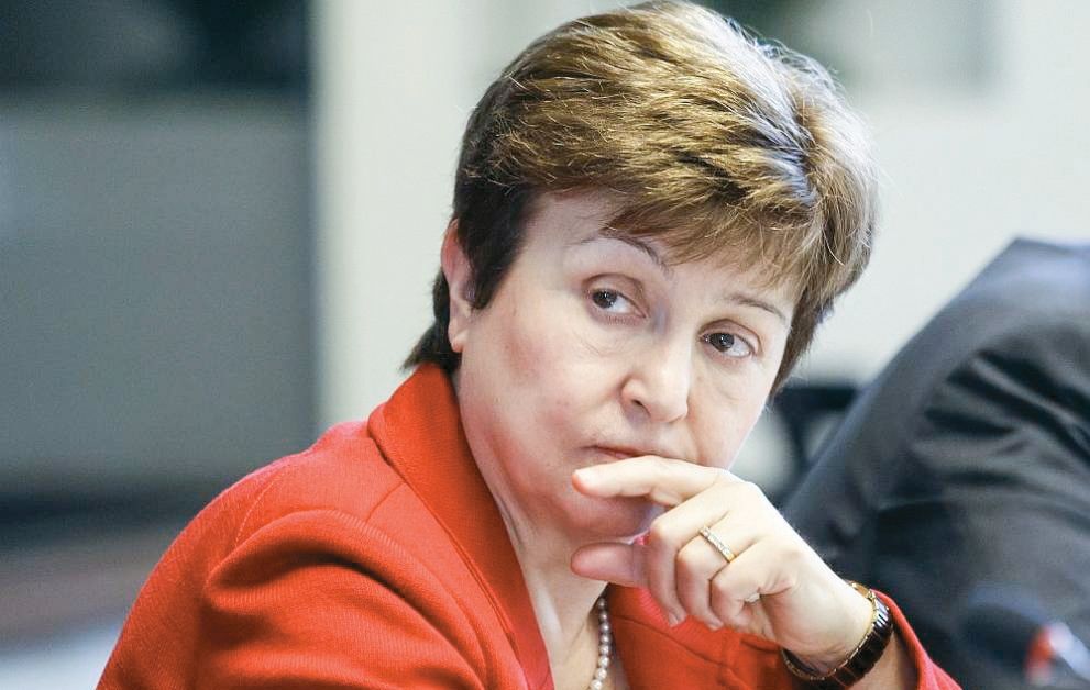 Директорът на МВФ Кристалина Георгиева е пристигнала в Киев, съобщи