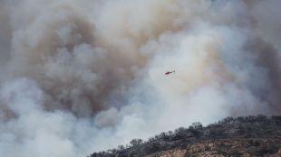 Три пожара започнали в понеделник в различни части на Егейско