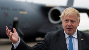 Бившият британски премиер Борис Джонсън заяви в кратък виедеоклип споделен