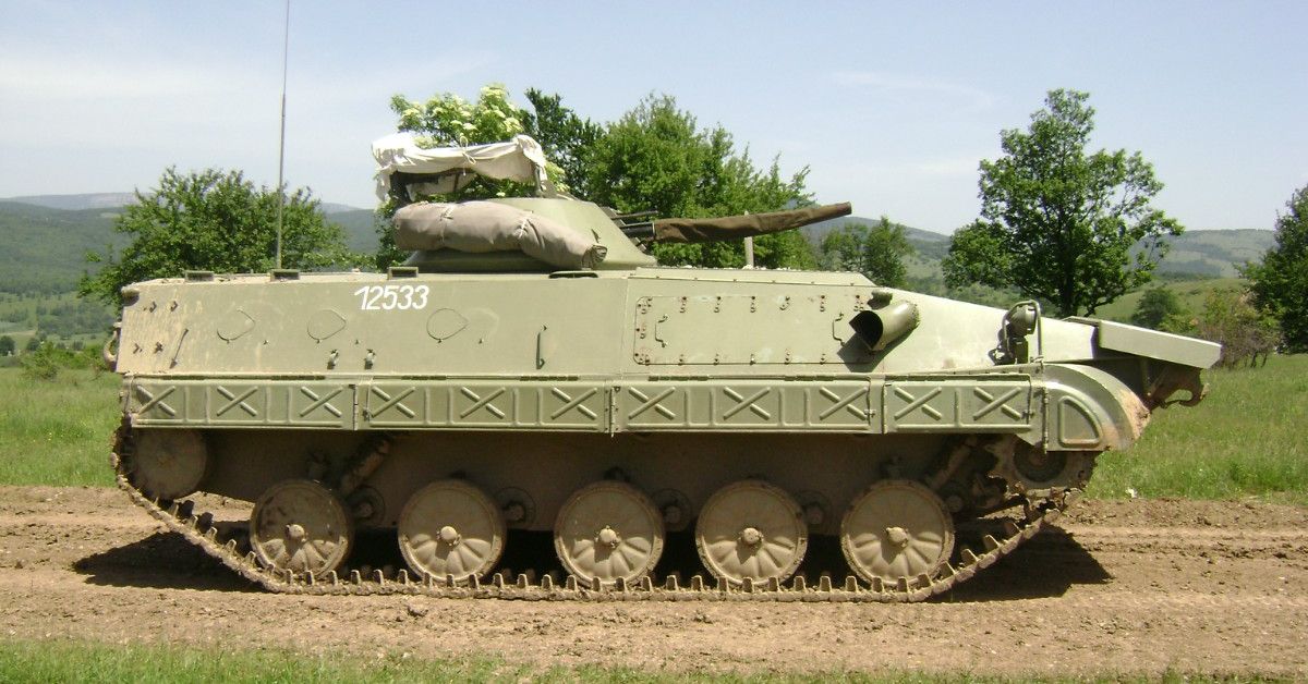 Словения дари на Украйна 35 бронетранспортьора BVP M80A, произведени в