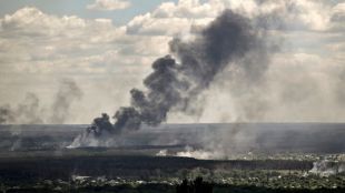 Украинските сили в източния град Северодонецк са били отблъснати при