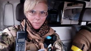 Известната украинска медичка Юлия Пайевска чиито записи от обсадения град
