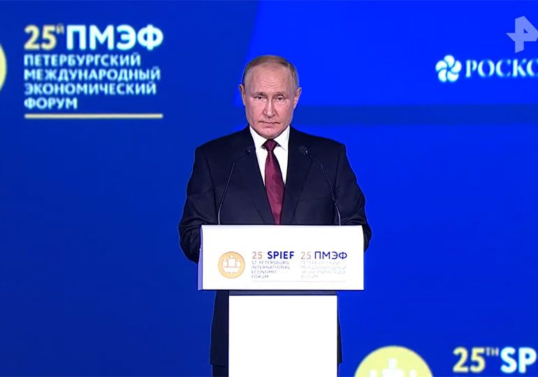 Руският президент Владимир Путин заяви, че страната му е отворена