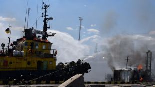 Атаките застрашават споразумението за износ на зърноУнищожени са ракети Харпун