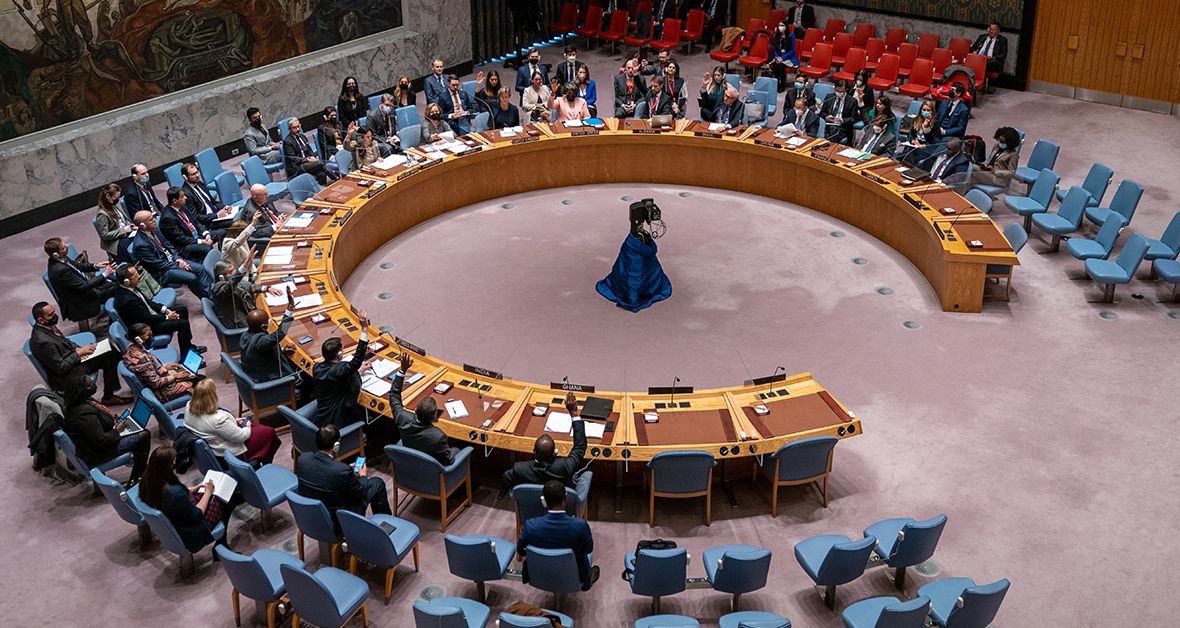 Вето върху резолюцията на Съвета за сигурност на ООН, с