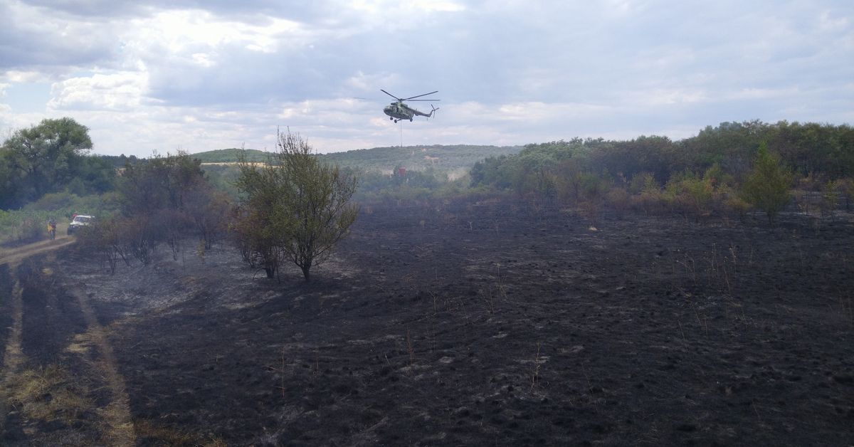 Потушени са два от големите пожари в Хасковско – Изворово-Йерусалимово