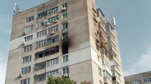 Пожар лумна на 11 ти етаж в жилищен блок в Шумен