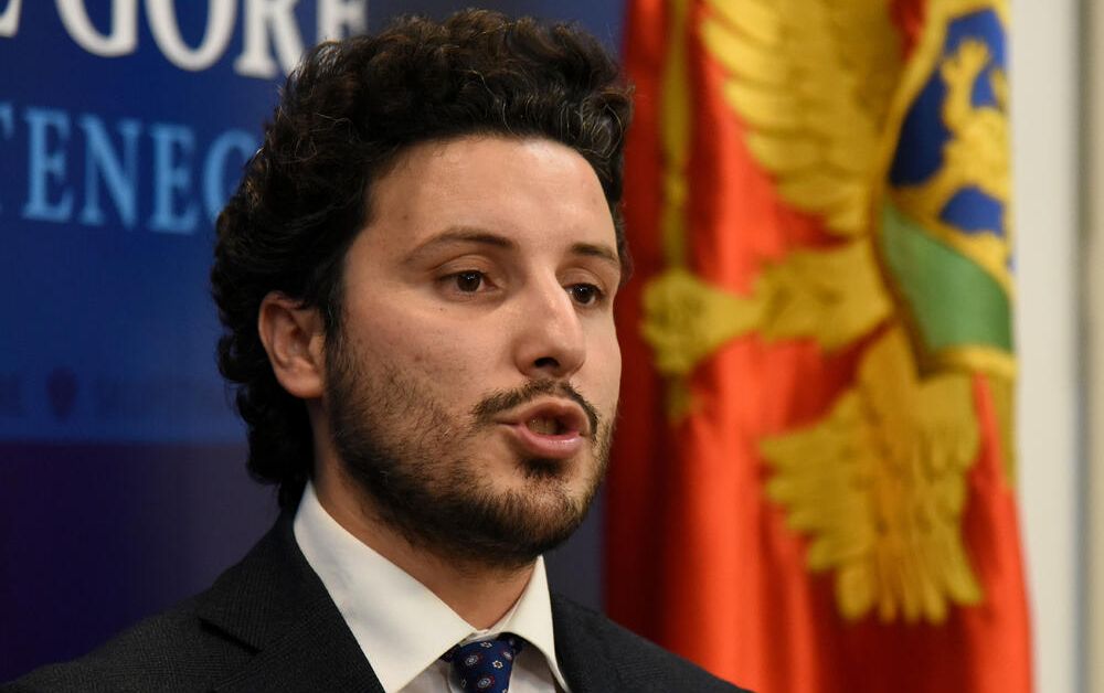 Премиерът на Черна гора Дритан Абазович каза на заседанието на