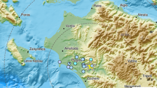 Земетресение с магнитуд 3 6 е регистрирано тази сутрин на гръцкия