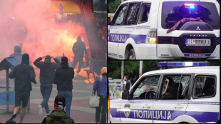 Сръбският портал Nova rs съобщи че техен журналист е бил ранен