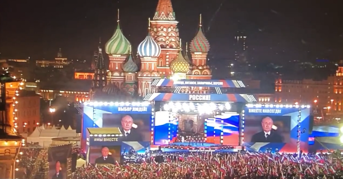 На Червения площад в Москва започна голям концерт в чест