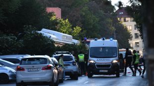 Осем пострадали при инцидента с автобус в София са транспортирани