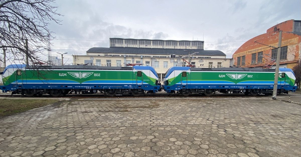 Общо шест от новите локомотиви Смартрон“ на БДЖ, които са