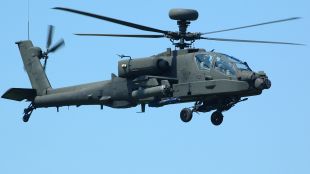 Хеликоптер с екипаж от 24 а авиобаза Крумово на Военновъздушните сили