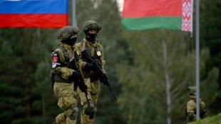 Руските военнослужещи в състава на съвместната регионална група войски РГВ