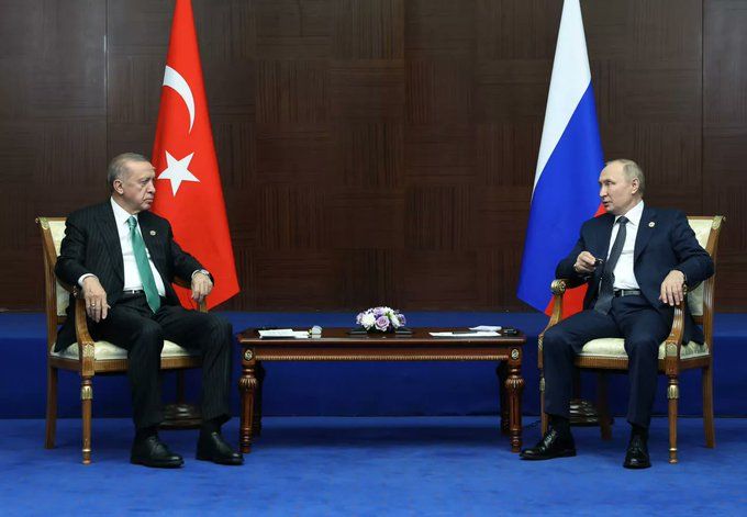 Руският президент Владимир Путин каза на турския си колега Реджеп