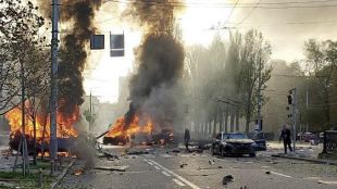 Експлозии разтърсиха центъра на Киев тази сутрин Това съобщи кметът