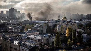 В четири украински области тази сутрин е била обявена въздушна