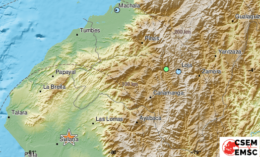 Земетресение с магнитуд 5,6 беше регистрирано в Перу. Това показва