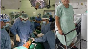 Четири възрастни жени са на крака часове след операциятаЧетири операции