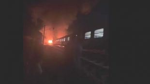 Бърз влак 2613 София Варна се е запалил след гара Каспичан