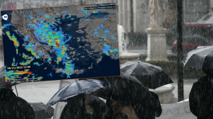 Опасно лошо време в Гърция заради циклона "Ариел"