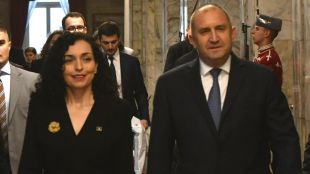 Президентът на Република Косово Вьоса Османи Садриу е на официално посещение