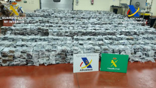 Пет тона и половина кокаин бяха задържани от испанските власти