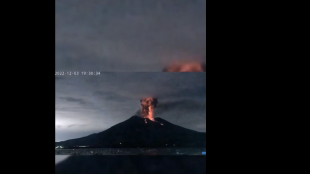 Стромболи, един от най-активните вулкани в Европа, изригна зрелищно в