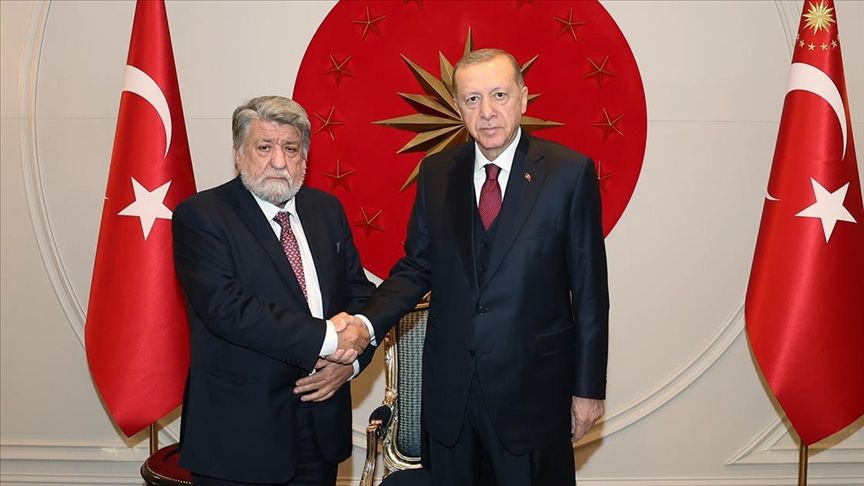 На среща с председателя на НС Вежди РашидовПоисках от Ердоган