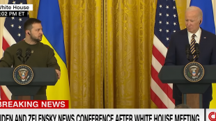 Президентът на САЩ Джо Байдън който се срещна с украинския