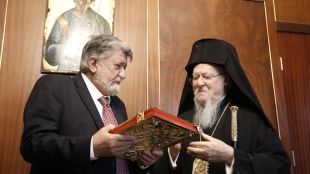 Вселенският патриарх Вартоломей І прие на лична аудиенция председателя на