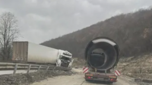 Поредна катастрофа на международния път Е 79 между Мездра и Ботевград
