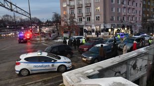 Верижна катастрофа в центъра на София Осем коли се удариха